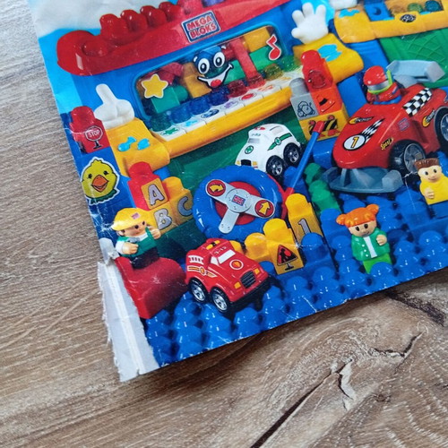 Catalog of old toys used with wear