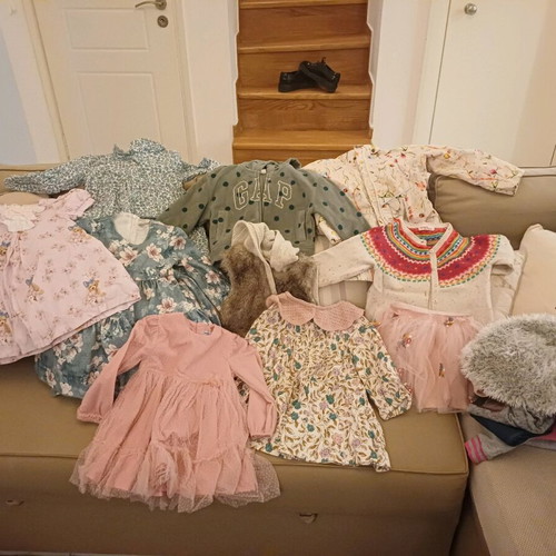 Girls' clothes 18-36 months like new, winter and spring