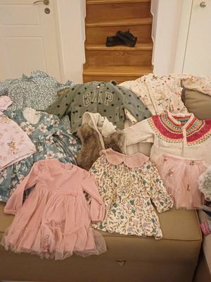 Girls' clothes 18-36 months like new, winter and spring