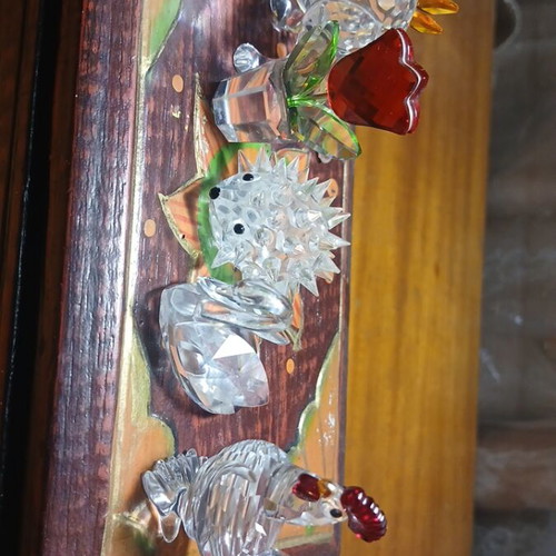 Swarovski crystal animal figurines like new collection