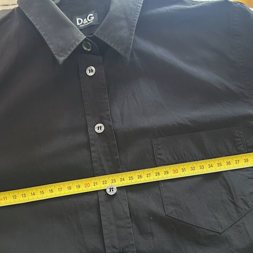Dolce & Gabbana black shirt size IT 42 small like new