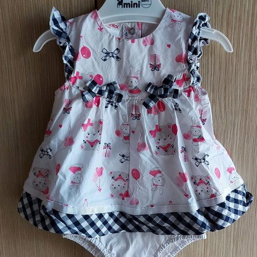 Prenatal dress-romper 3-6 months like new, size 62cm