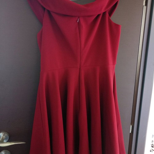 Goddiva cocktail dress Bordeaux red like new, short length