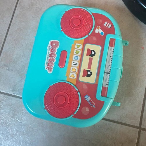 Portable children's medical kit used