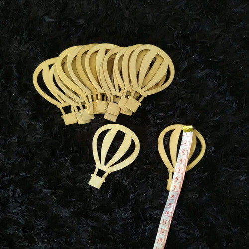 Baptism package for boy with hot air balloon theme like new