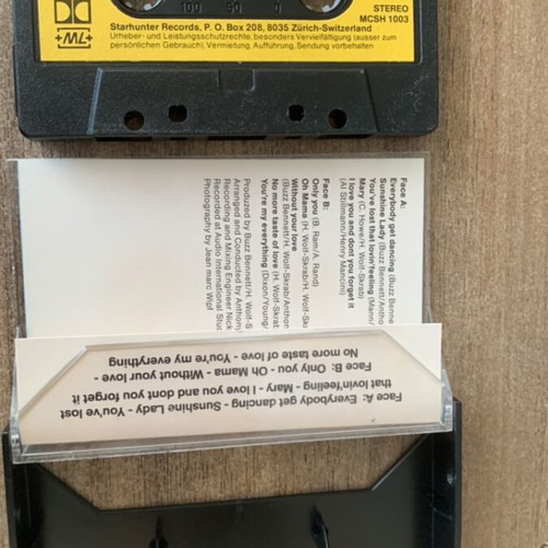 Buzz Bennett Only You cassette tape used, pop 1978