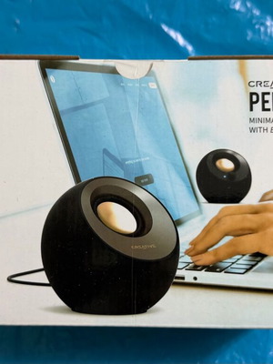 Creative Pebble V3 Computer Speakers 2.0 with Bluetooth 8W Power Black New