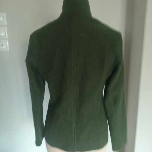 Rossopuro green jacket 100% wool new, size M