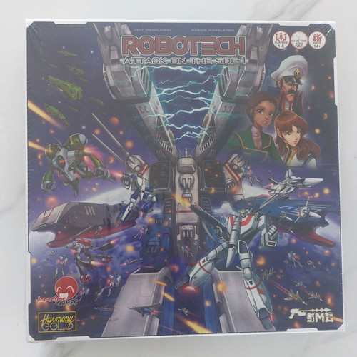 Robotech Attack on the SDF-1 board game new