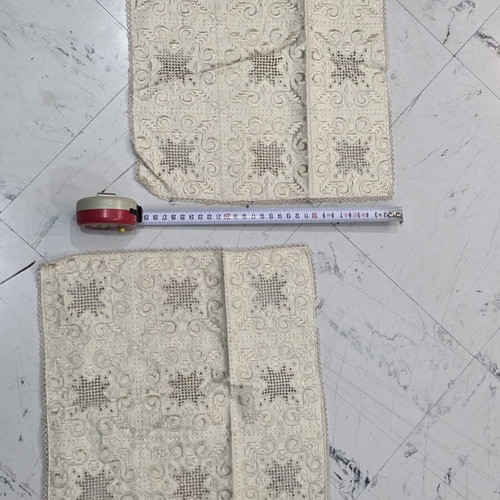 Cutwork set of 4 pieces new