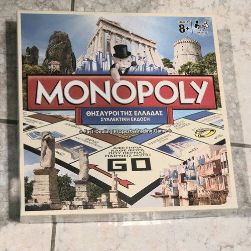 Monopoly Treasures of Greece collectible edition like new