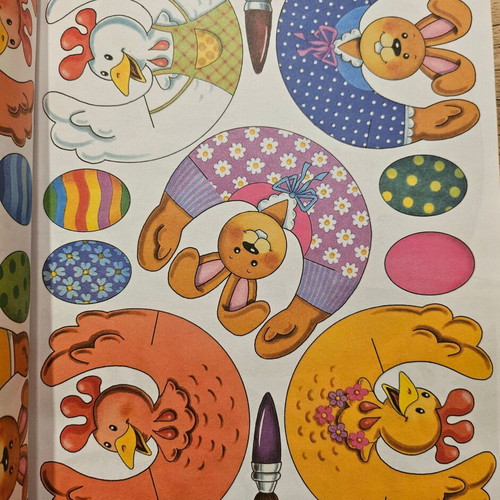 Easter French paper craft activities magazine new