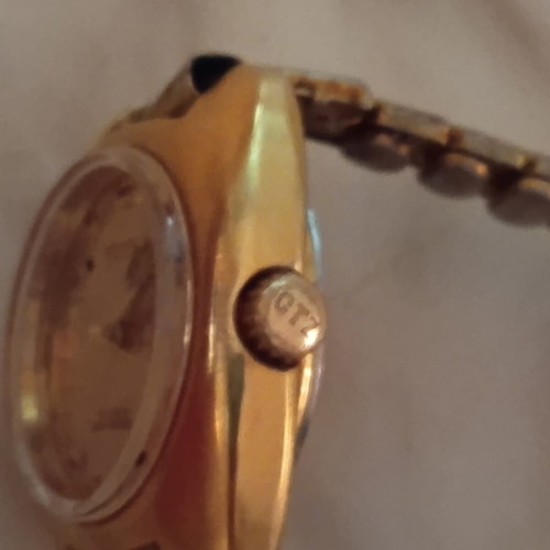 Citizen automatic watch like new, gold, 17 jewel