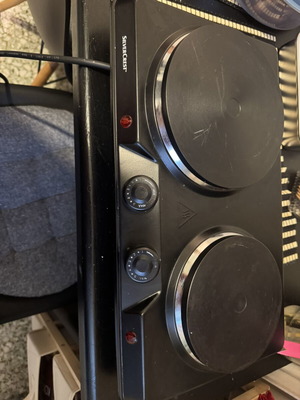 Silvercrest double hot plate used, fully functional