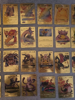 Pokémon gold cards like new, set B, 32 pieces