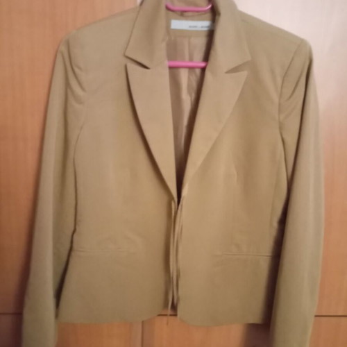 More blazer used beige mid-length