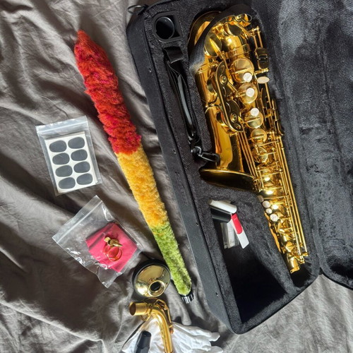 Alto saxophone new full set with extra accessories and case