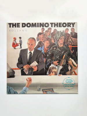 Bolland The Domino Theory LP vinyl like new, electronic