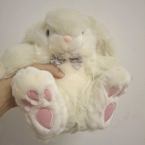 Medium Bunny Rabbit Vintage Plush Toy by KEEL New with Tags