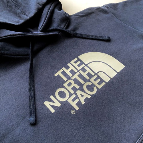 THE NORTH FACE Men’s Sweatshirt Pullover Hoodie Blue - Size M