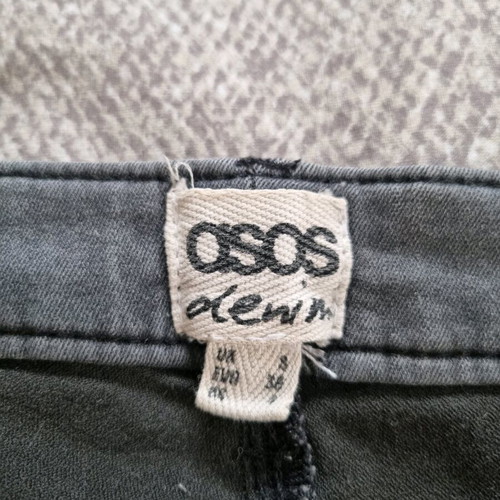 Asos grey skinny jeans size S like new