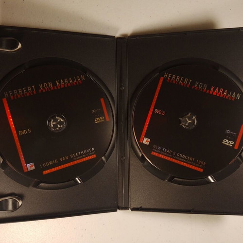 Herbert Von Karajan The Reference Collection 6 DVD set like new, classical