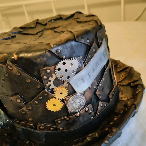 Steampunk carnival costume handmade used, size small - medium