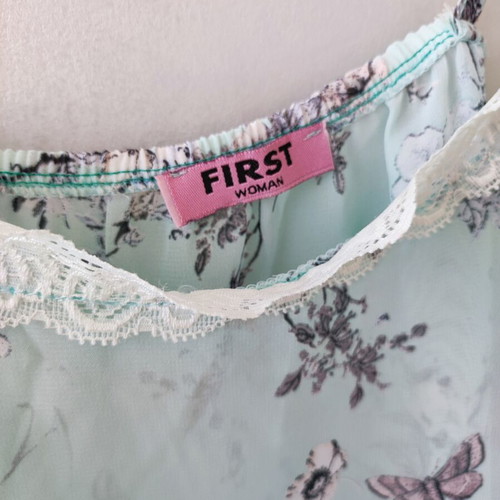 Cami top with transparency - One Size