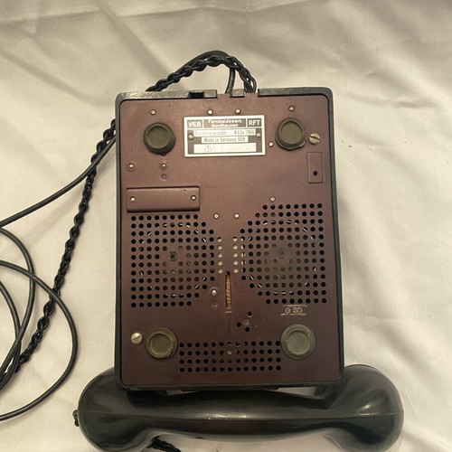 Vintage RFD Telephone from East Germany 1966 like new, bakelite