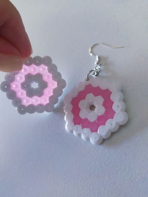 Handmade earrings new in photo design