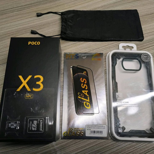 POCO X3 NFC Special OS Edition 6GB Ram 64GB Rom + 64GB SD CARD