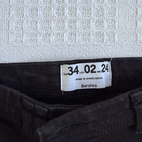 Bershka Black Jeans XS 34 Like New