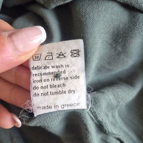 Philosophy khaki midi dress size M like new