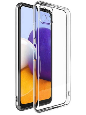 Samsung A22 5G Transparent Case with Camera Protection