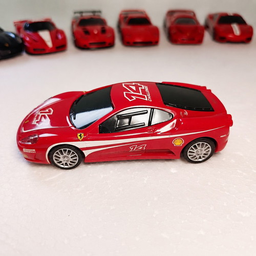 Ferrari F430 Challenge Shell Pull Back Car used with racing graphics