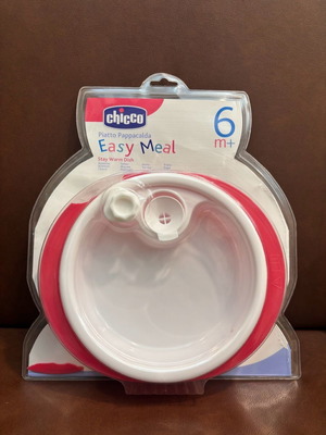 Πιάτο Chicco Easy Meal για ζεστό φαγητό 6m+ καινούργιο
