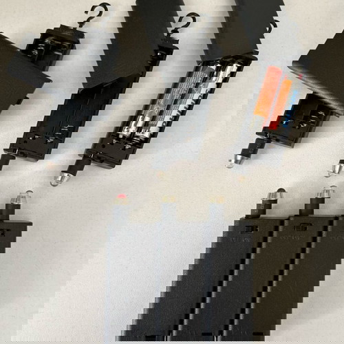 Ръчно изработени оптични сигнализатори за риболов комплект от 2 с LED