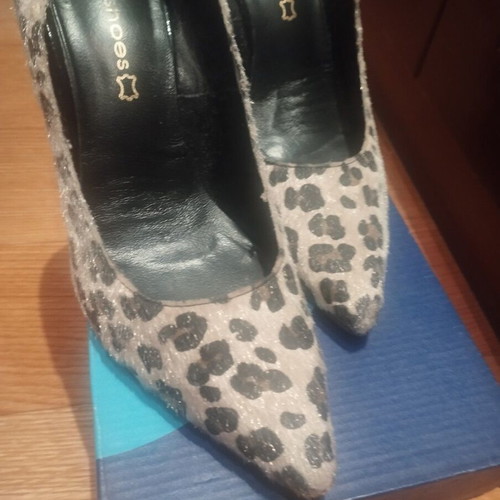 Animal Print Pumps Katia Shoes like new, size 39, stiletto heel