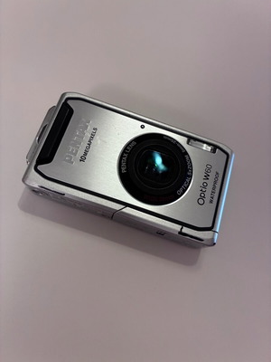 Pentax Optio W60 υποβρύχια ψηφιακή μηχανή, ασημένια