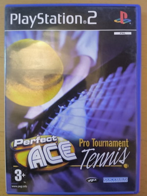 Perfect Ace Pro Tournament Tennis PlayStation 2 like new