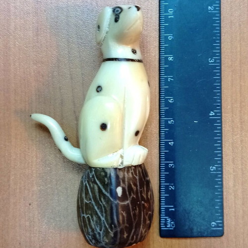 Tagua figurine Dalmatian new, 10 cm