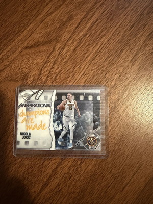 Nikola Jokic Denver Nuggets Topps Chrome Inspirational Card new