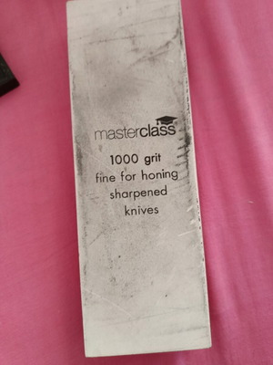 Whetstone double-sided like new for perfect sharpening