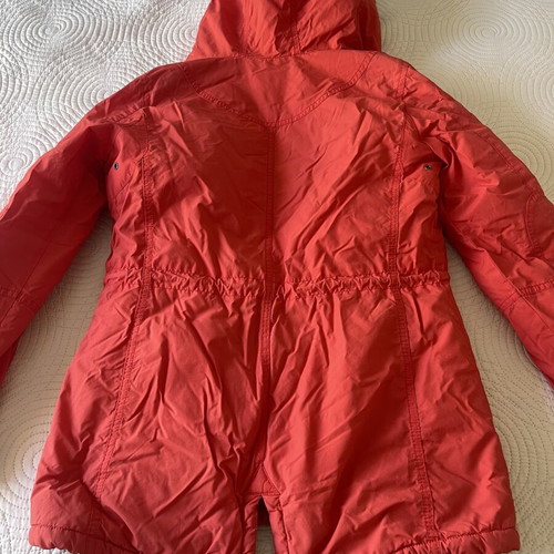Benetton parka size S, red, fleece lining