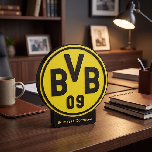 Borussia Dortmund Logo new, 21cm x 23cm