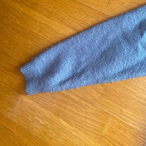 Okaidi Blue Fair Isle Knit Sweater, size 158 cm, 13 years