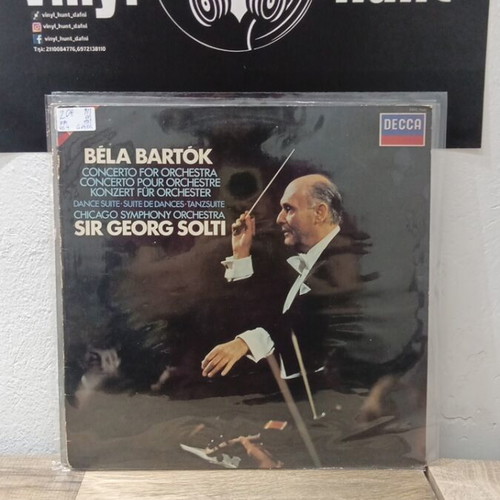 Béla Bartók Vinyl Record used, classical