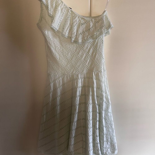 Zinas dress like new, turquoise lace, size S