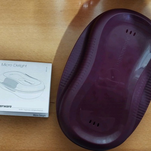 Tupperware Micro snack new 430ml for snacks and omelets