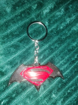 Superman VS Batman keychain used